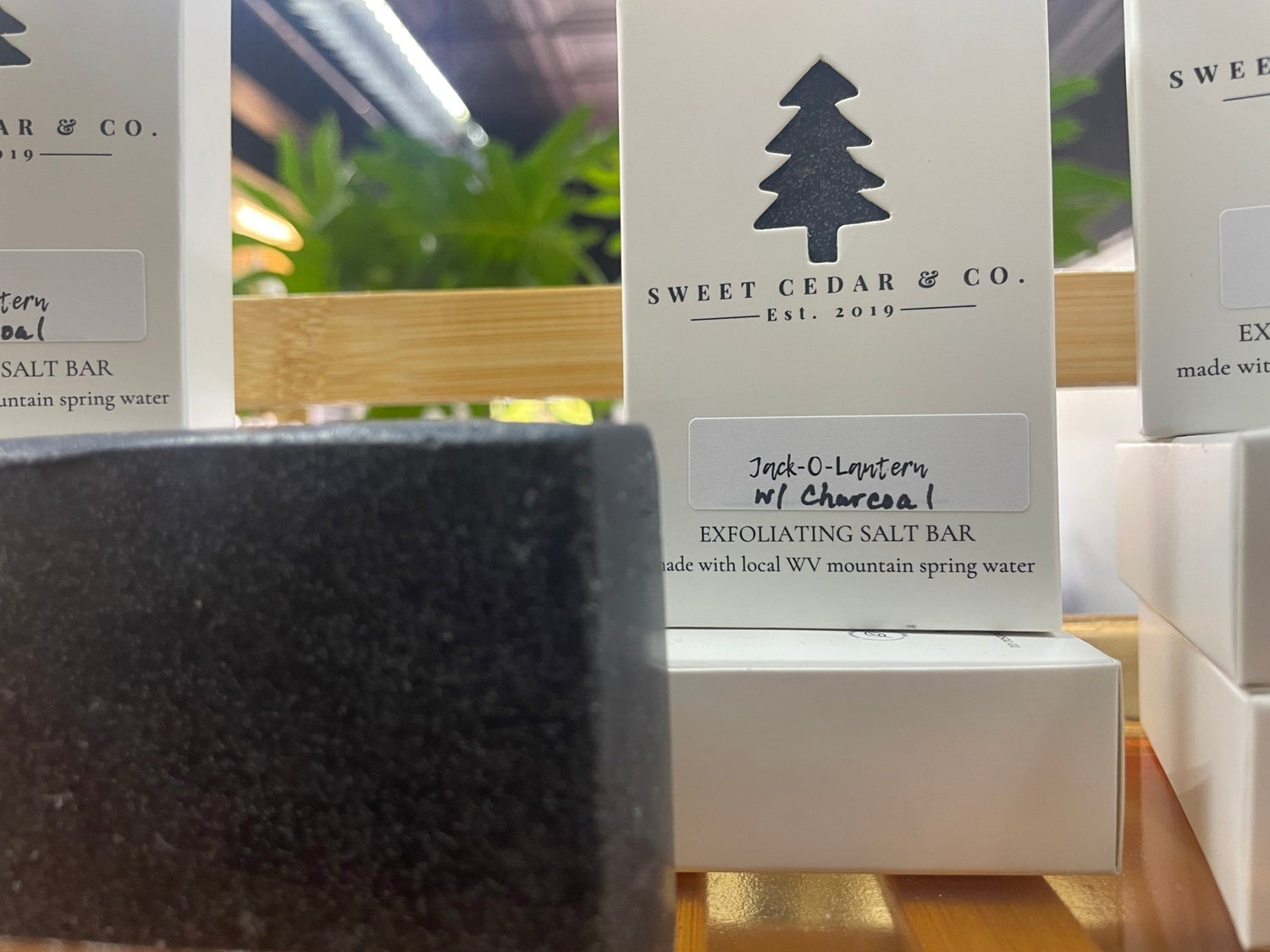 Exfoliating Salt Bar - Sweet Cedar & Co.
