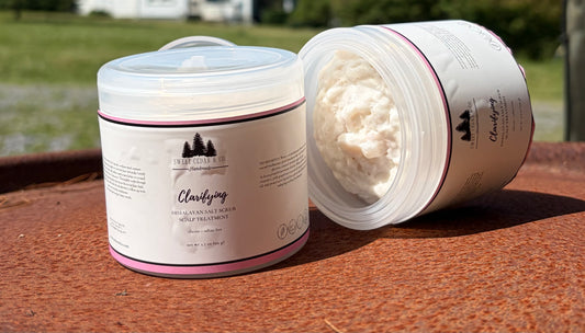 Clarifying Himalayan Salt Scrub Hair Treatment