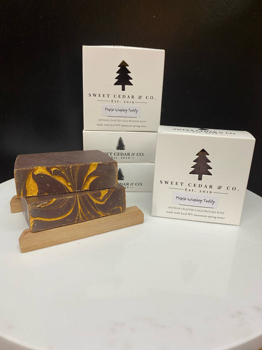 Maple Whiskey Toddy Soap - Sweet Cedar & Co.